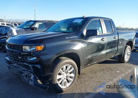 2021 Chevrolet Silverado C1500 Custom from USA, damaged, VIN 1GCRWBEK5MZ163546